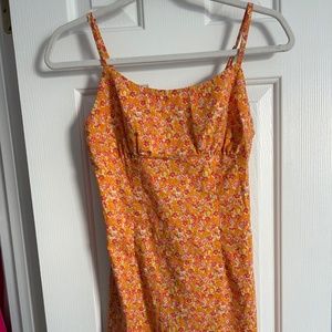 Wild Fable Orange Summer Mini Dress in S